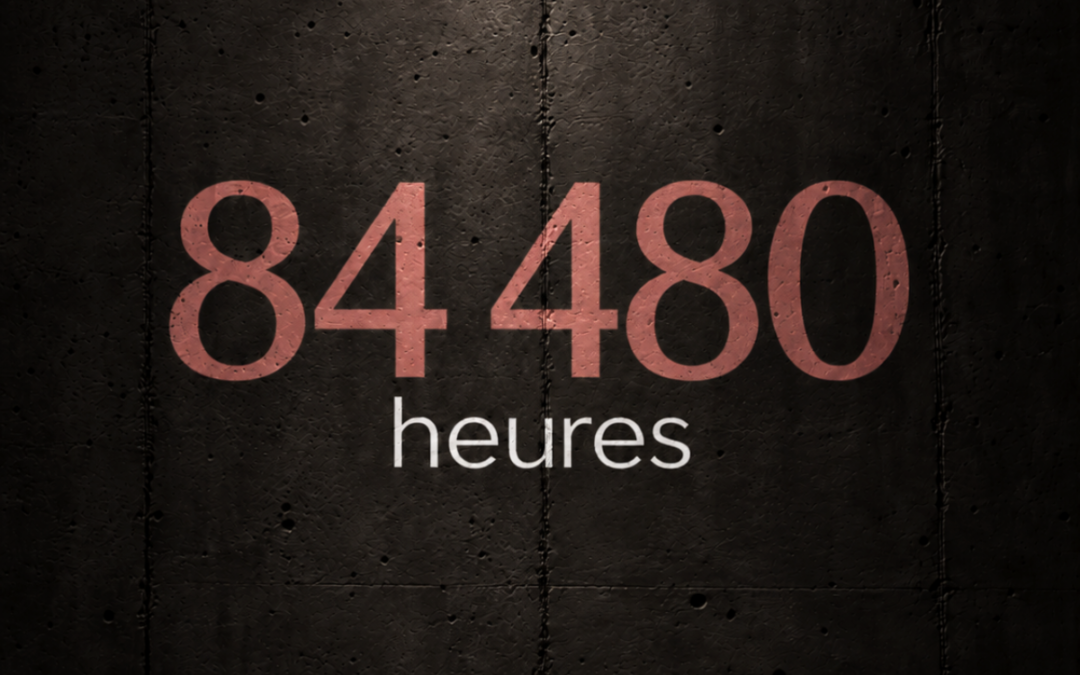 84 480 heures.